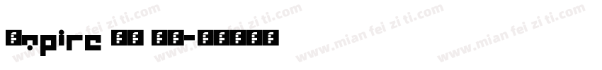 Empire BT 常规字体转换